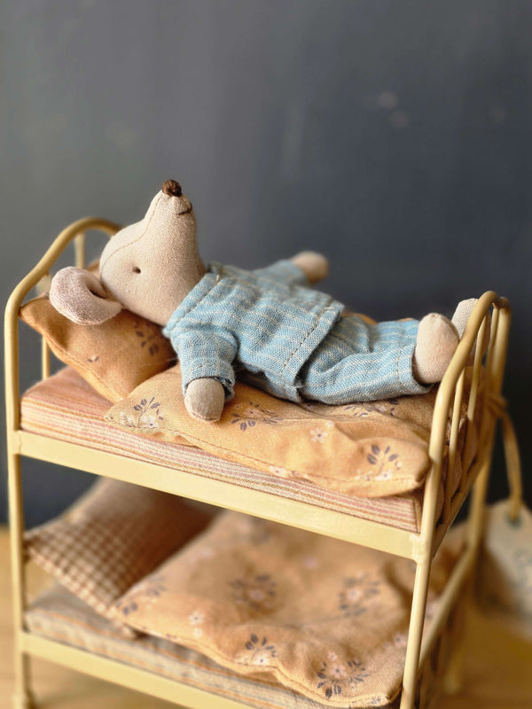 Maileg, Bunk Bed, Mouse - Wheat