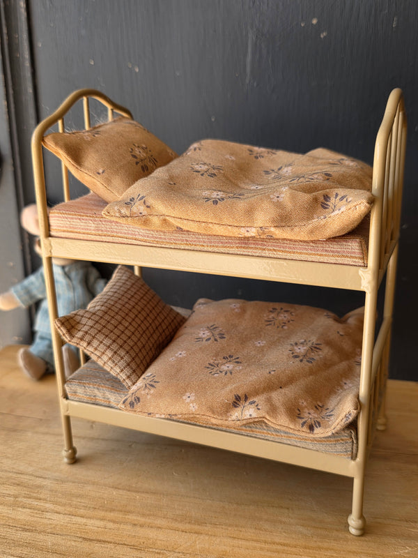 Maileg, Bunk Bed, Mouse - Wheat