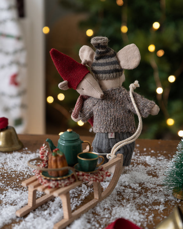 Maileg, Knitted Sweater and Hat, Big Brother