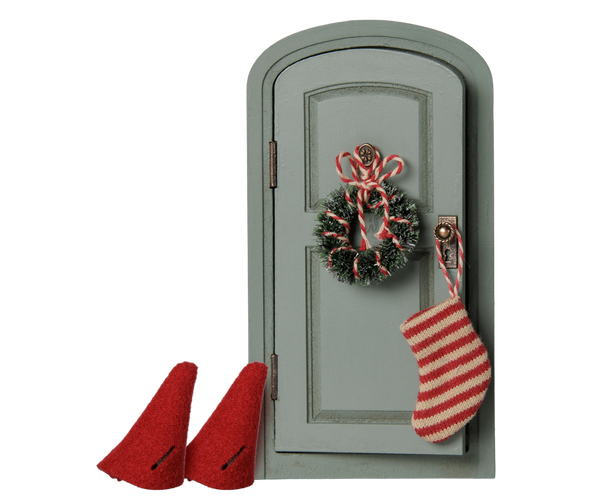 PRE-ORDER Maileg, Christmas Door Set, Mouse **DUE NOV**
