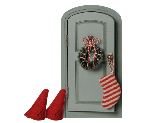 PRE-ORDER Maileg, Christmas Door Set, Mouse **DUE NOV**