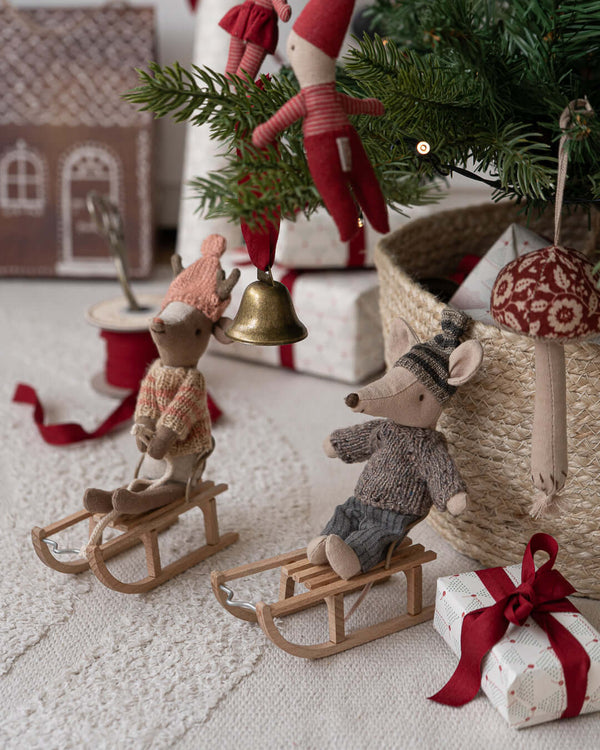 Maileg, Knitted Sweater and Hat, Big Sister Mouse