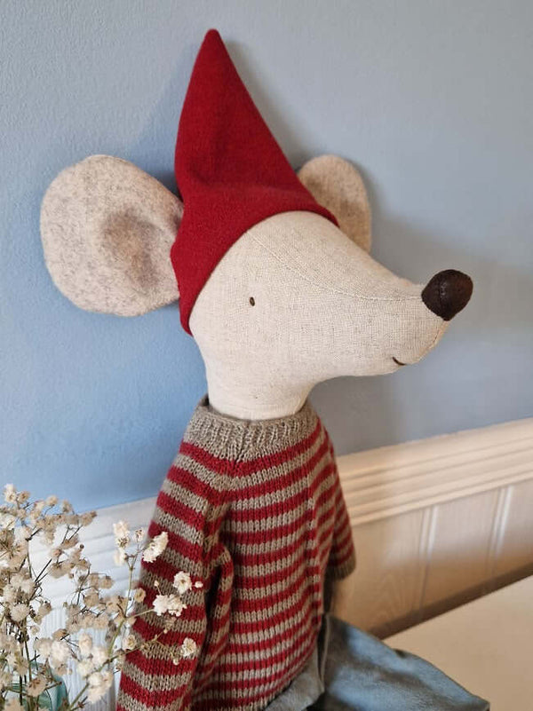 Maileg, Christmas Mouse, Maxi Boy