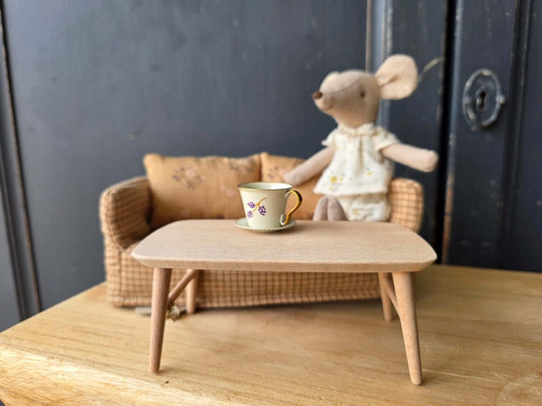 Maileg, Coffee Table, Mouse - Nature