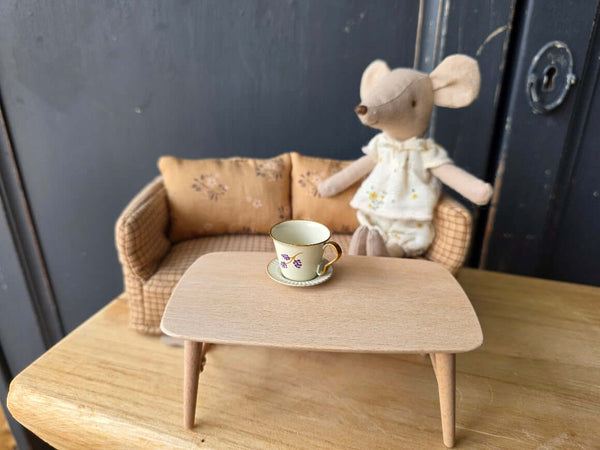 Maileg, Coffee Table, Mouse - Nature