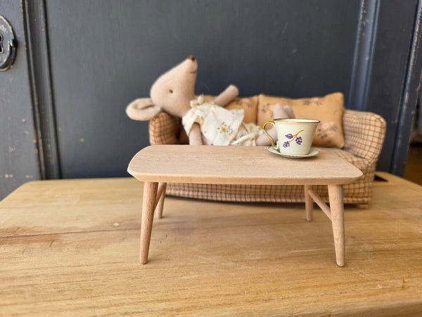 Maileg, Coffee Table, Mouse - Nature