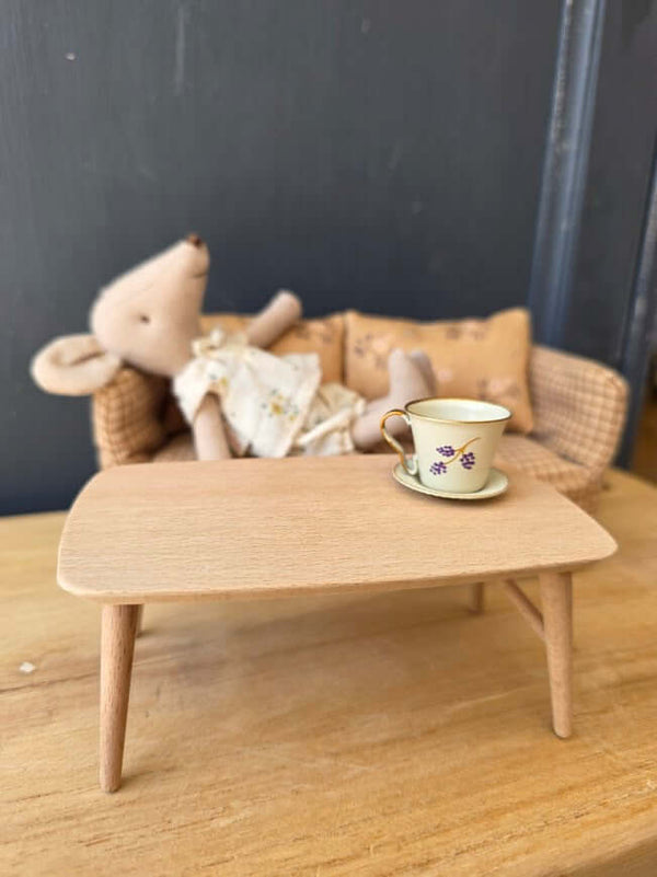 Maileg, Coffee Table, Mouse - Nature