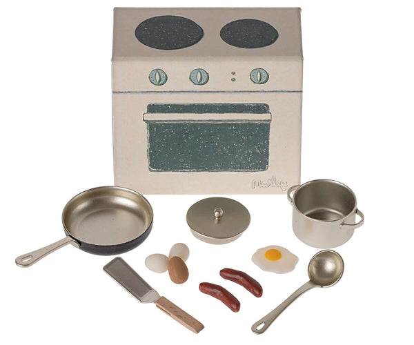 Maileg, Cooking Set, Mouse