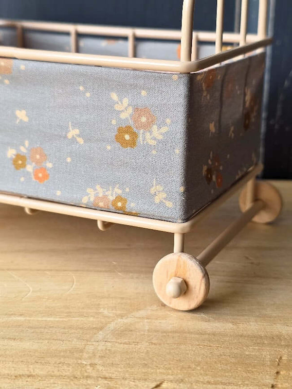 Maileg, Cot Bed, Micro - Powder