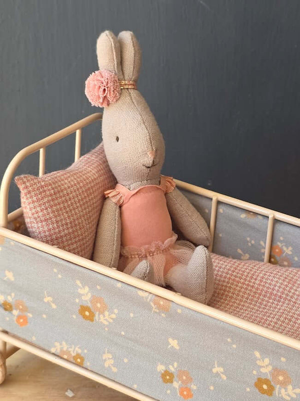 Maileg, Cot Bed, Micro - Powder