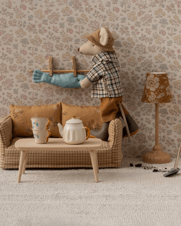 Maileg, Coffee Table, Mouse - Nature
