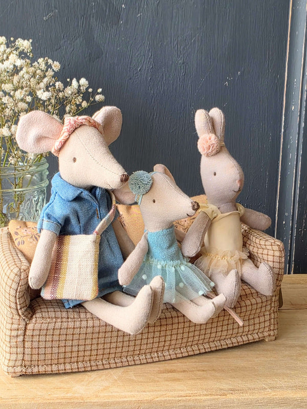 Maileg, Couch, Mouse - Mable