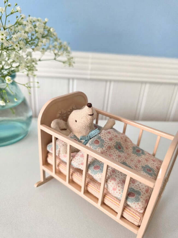 Maileg, Cradle, MY - Light Rose