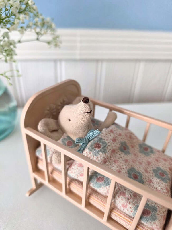 Maileg, Cradle, MY - Light Rose