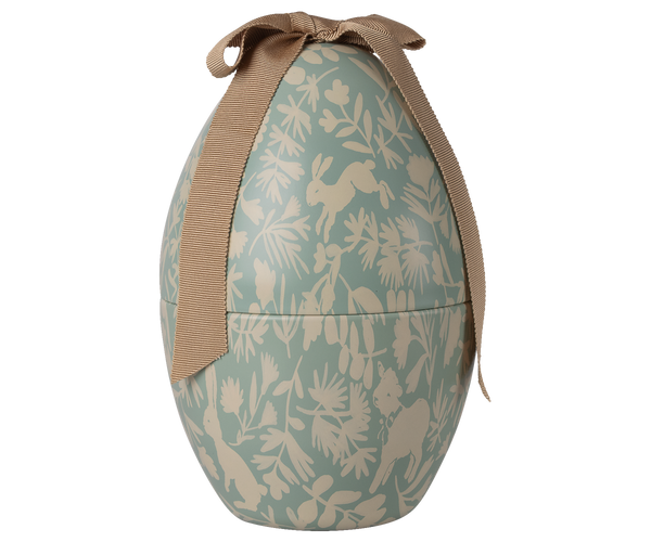PRE-ORDER Maileg, Easter Egg, Medium - Dusty Blue **Due Late Feb**