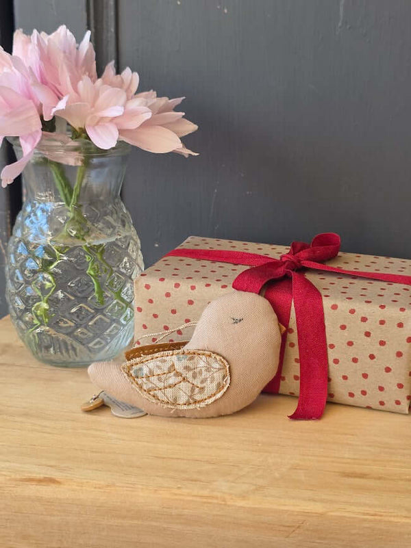 Maileg, Fabric Ornament, Bird - Branches - Blue