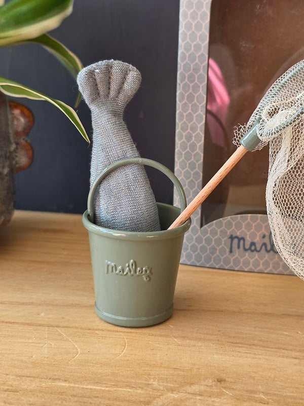 Maileg Fishing Set, Mouse