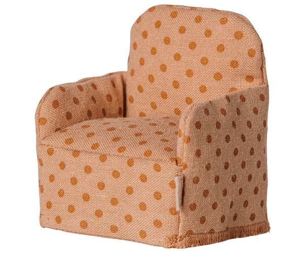 Maileg, Folding Chair, Mouse - Dots