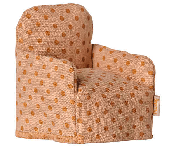 PRE-ORDER Maileg, Folding Chair, Mouse - Dots **DUE SEPT**