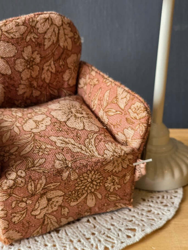 Maileg, Folding Chair, Mouse - Flower