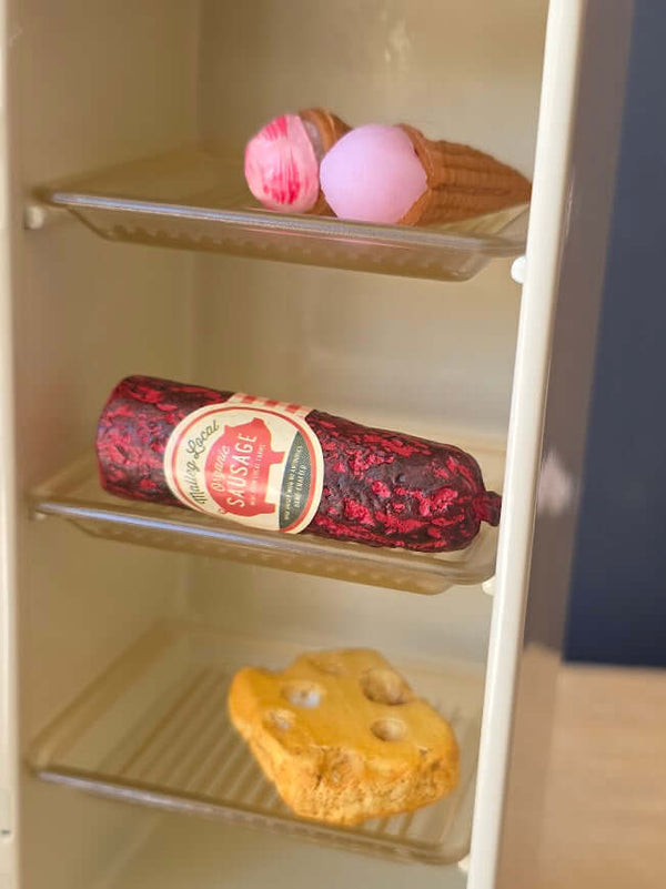 Maileg, Fridge, Mouse - Off White