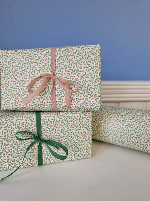 Maileg, Gift Wrap, Berry Branches - 10 m