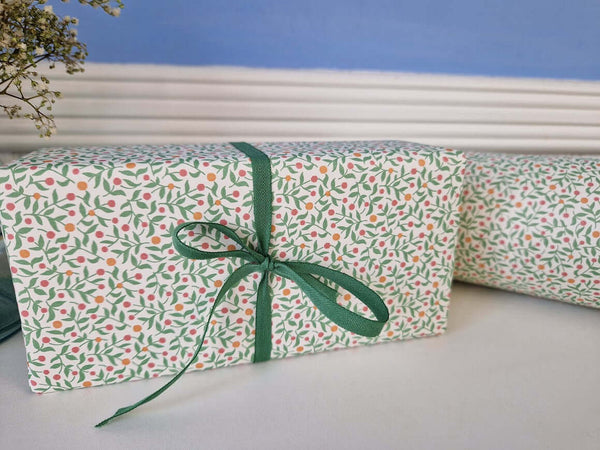 Maileg, Gift Wrap, Berry Branches - 10 m