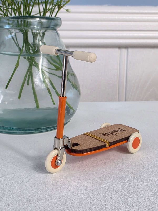 Maileg, Kick Board, Mouse - Orange