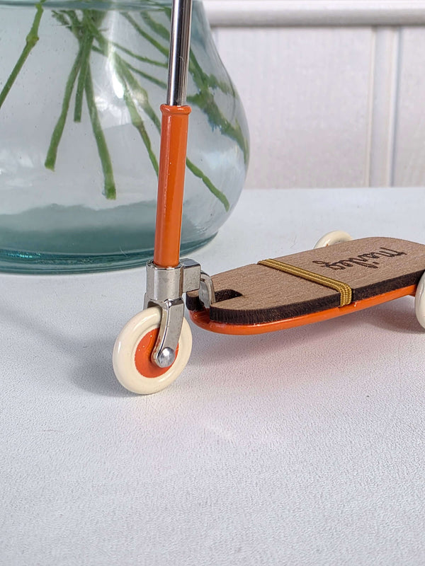 Maileg, Kick Board, Mouse - Orange