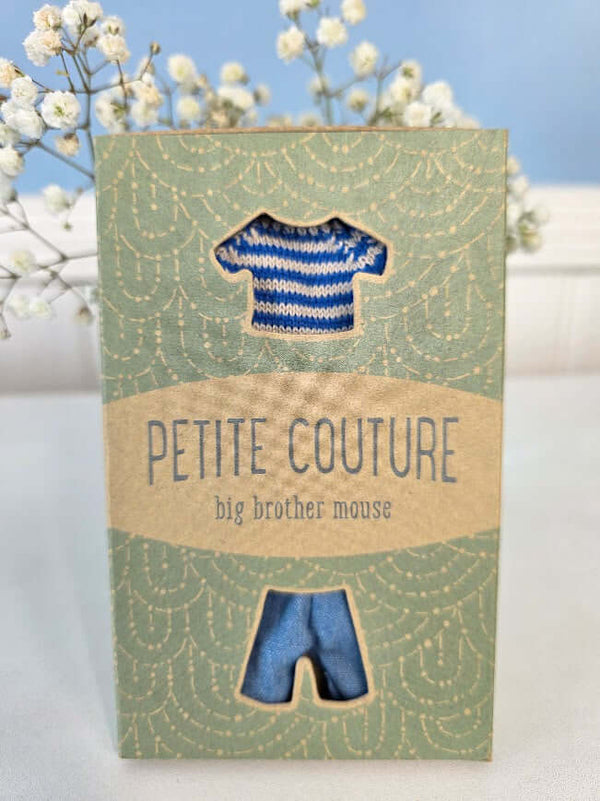 Maileg,  Knitted Sweater & Pants, Big Brother Mouse