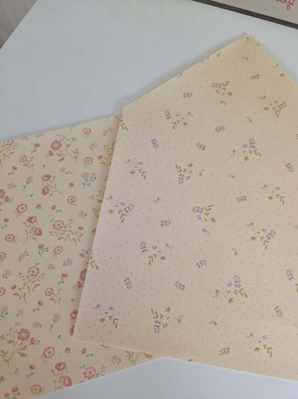 Maileg, Mouse House Farmhouse Wallpaper Set