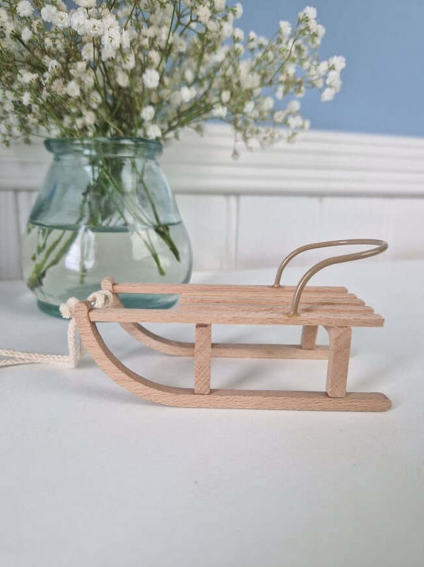 Maileg, Mouse Sled