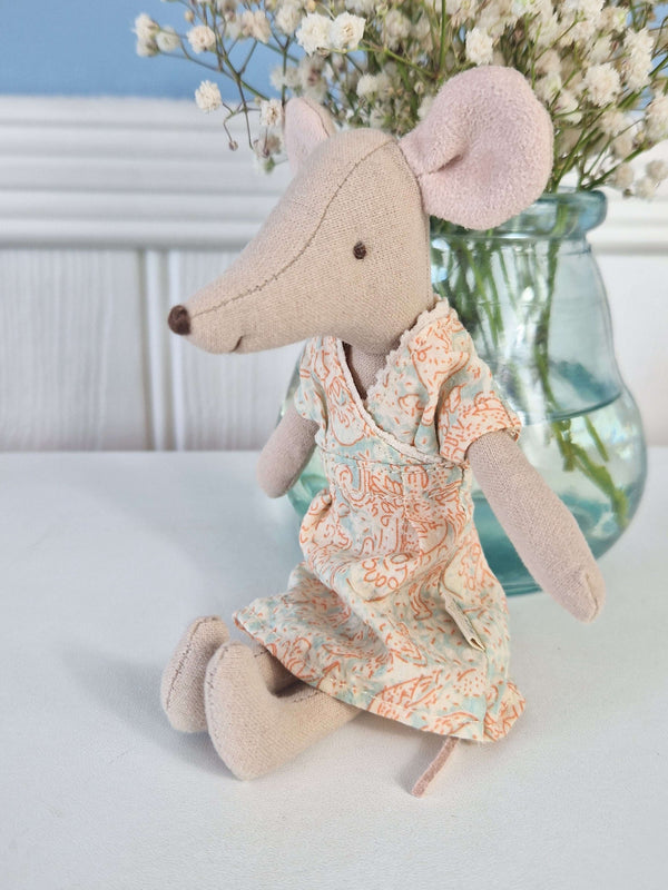 Maileg, Mum Mouse in Floral Dress