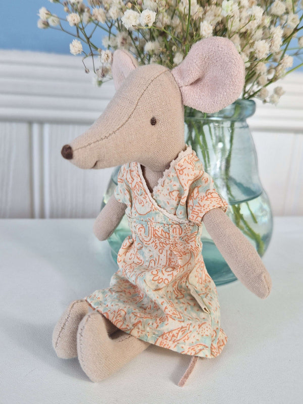 Maileg, Mum Mouse in Floral Dress