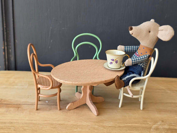 Maileg, Oval Dining Table, Mouse - Nature