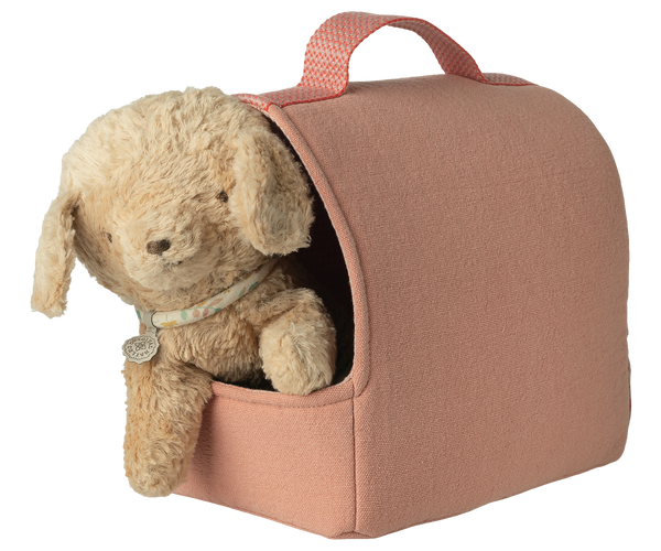 PRE-ORDER Maileg, Pet Carrier - Coral **Due Late Feb**