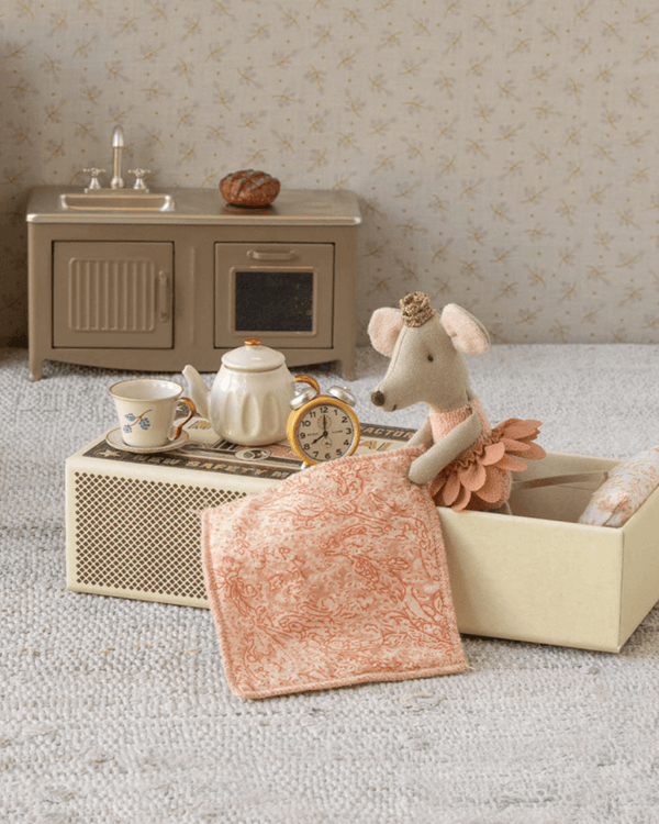 Maileg, Princess Mouse, Little Sister in Matchbox