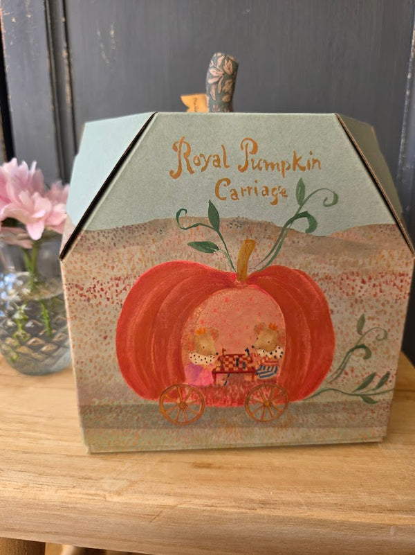 Maileg, Pumpkin Carriage, Mouse (2025)