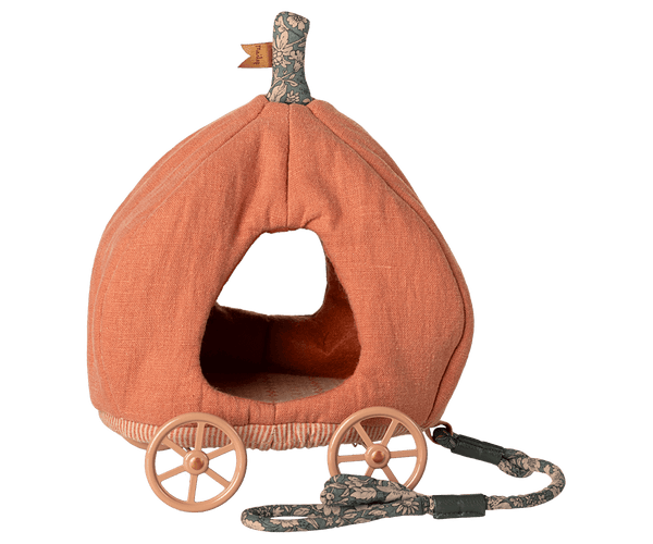 Maileg, Pumpkin Carriage, Mouse (2025)