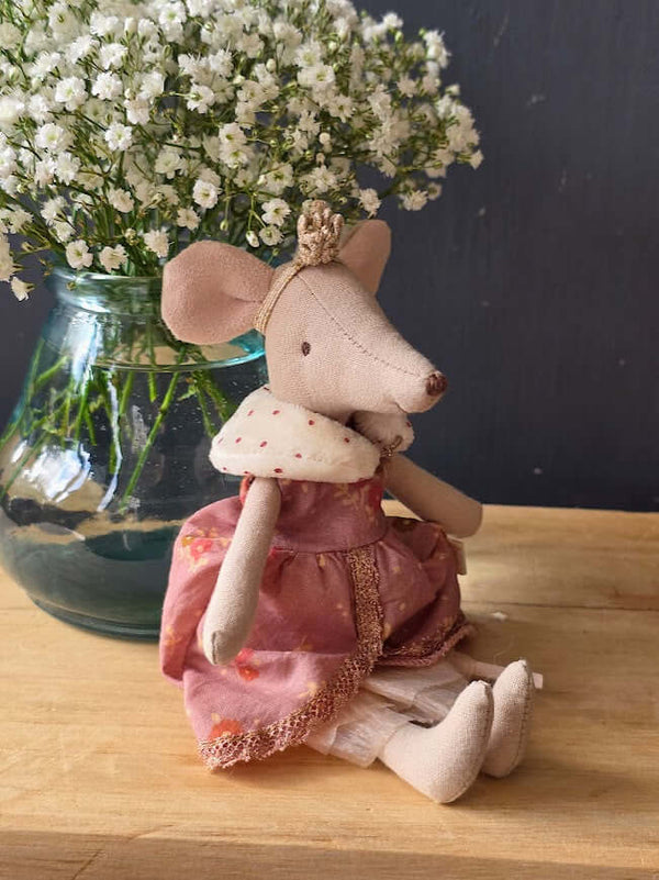 Maileg, Queen Dress, Mum Mouse
