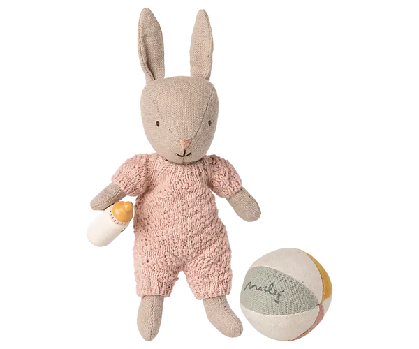 *PRE-ORDER* Maileg, Rabbit Set, Micro - Sand Rose (DUE NOV)