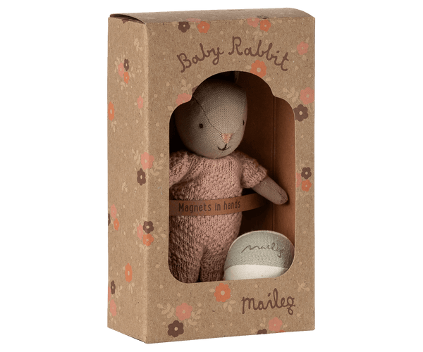 Maileg, Rabbit Set, Micro - Sand Rose