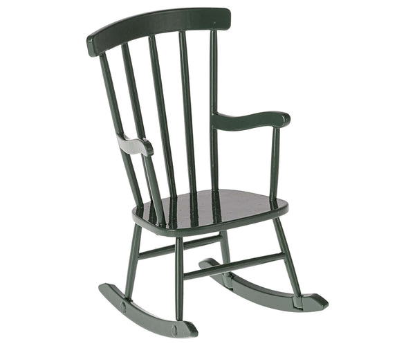 Maileg, Rocking Chair, Mouse - Dark Green