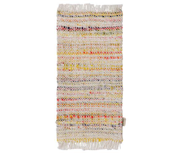 PRE-ORDER Maileg, Rug, Miniature, Medium - Multi Stripe **DUE OCT**