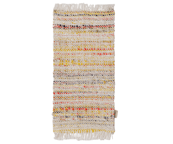 PRE-ORDER Maileg, Rug, Miniature, Medium - Multi Stripe **DUE OCT**