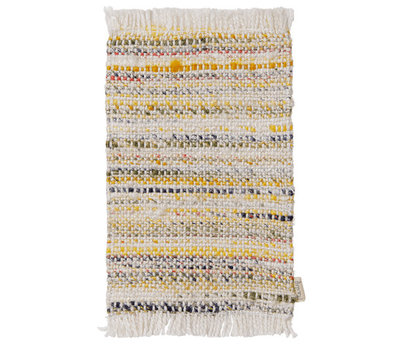 PRE-ORDER Maileg, Rug, Mouse, Small - Multi Stripe **DUE OCT**