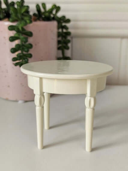 Maileg, Vintage Side Table, Mouse - Off White