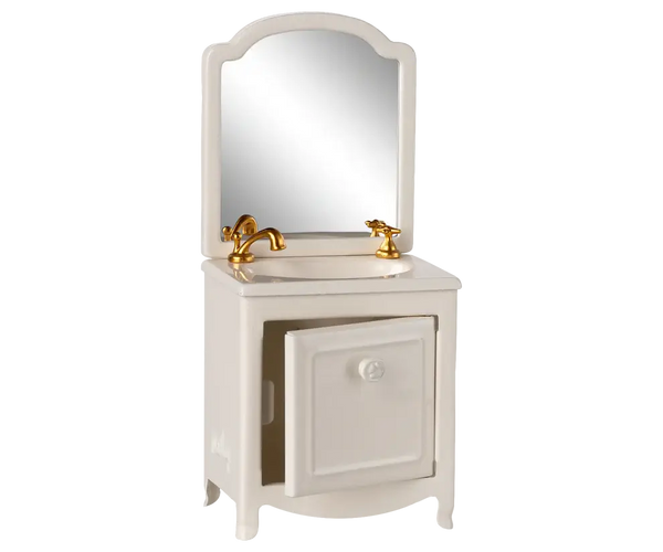 Maileg, Sink Dresser, Mouse - Off White