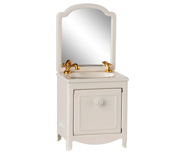 Maileg, Sink Dresser, Mouse - Off White