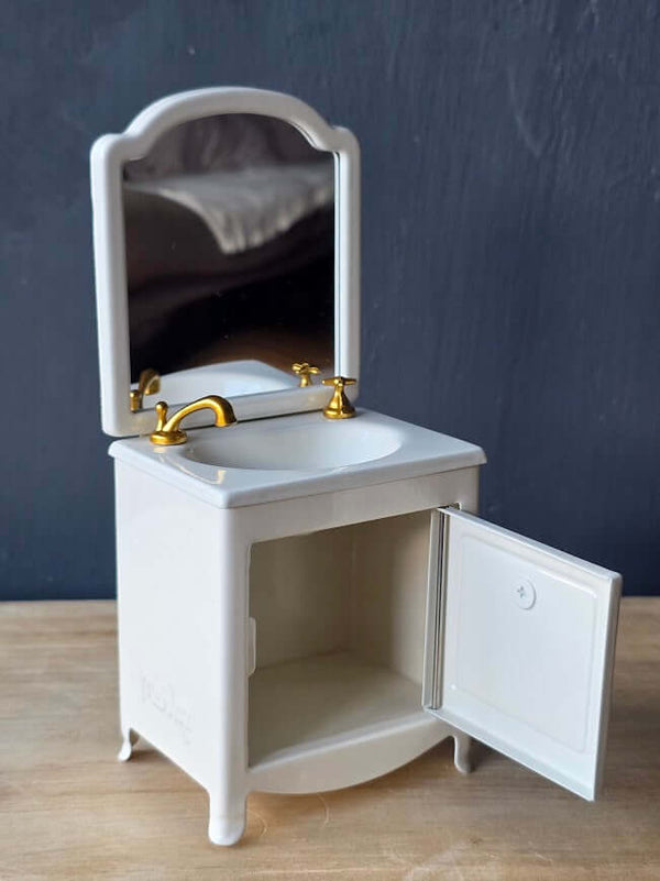 Maileg, Sink Dresser, Mouse - Off White